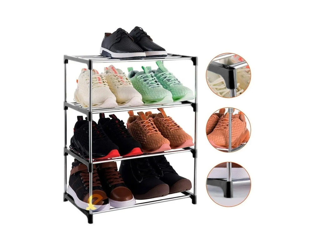 Miniatura 3 de ORGANIZADOR CALZADO 4 NIVELES (8 pares)